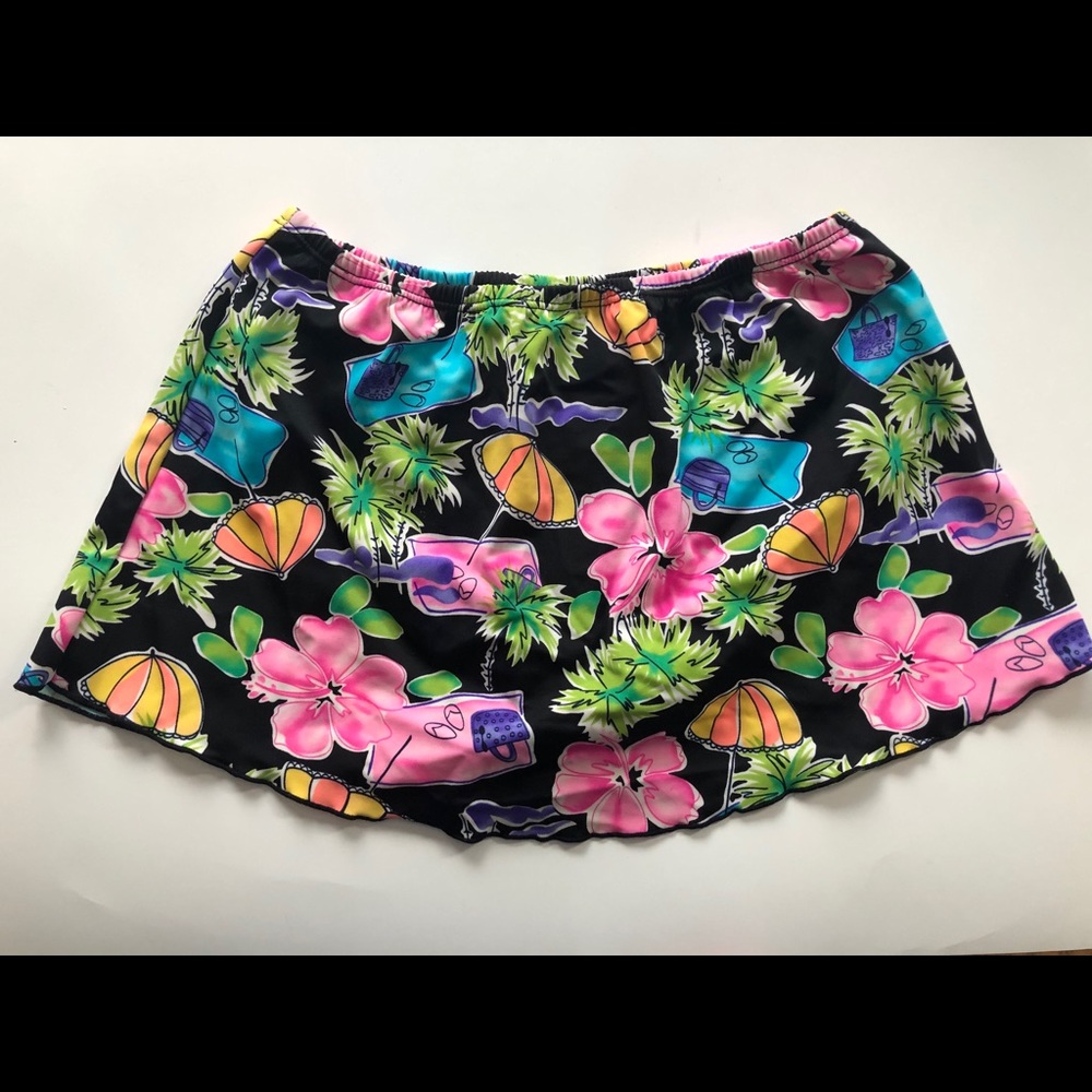 📚2/$12 Longitude Swim Skirt